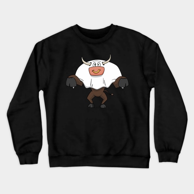 Bull Sheet Crewneck Sweatshirt by joshbaldwin391